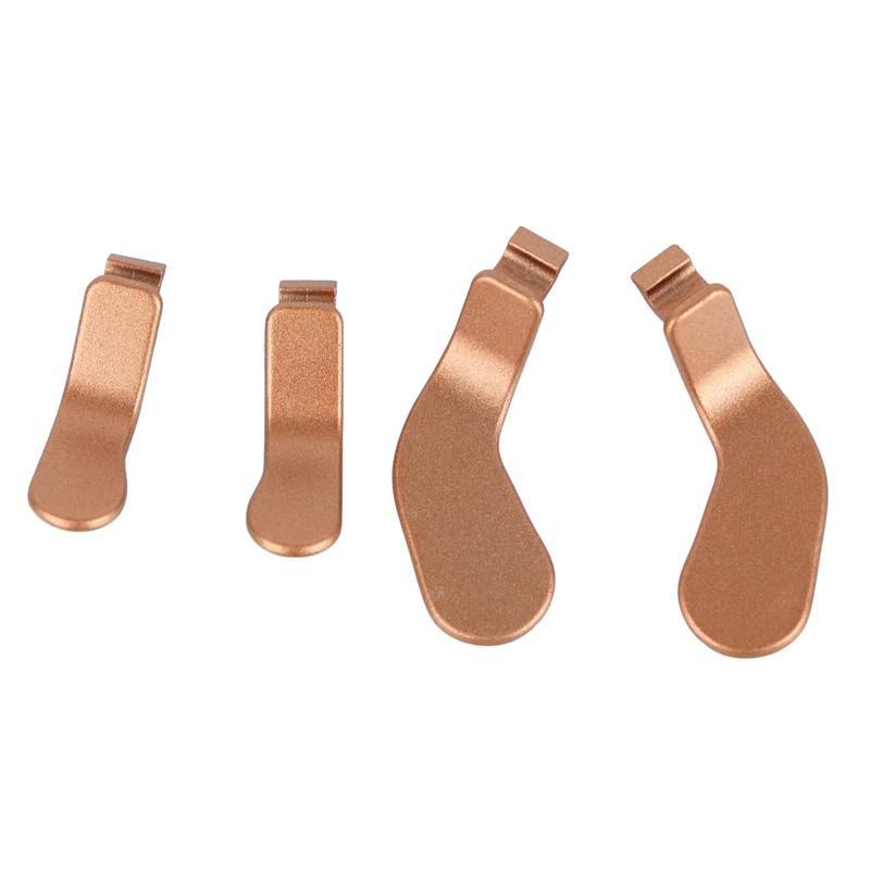4 Pieces Stainless Steel Controller Paddle Replacement Parts for Elite