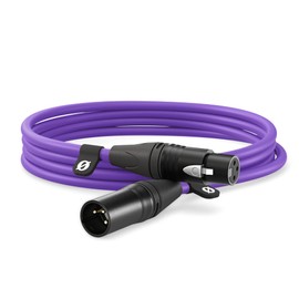 RODE Microphones Road Microphones XLR-3 XLR Cable Purple XLR3M-PU