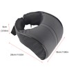 Auto Car Neck Pillow PU Leather Memory Foam Pillows Neck