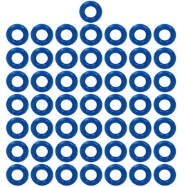 7.52mm x 3.53 mm Blue Fuel Injector O-Rings, 50x Fuel Injector Rebuild Kit Fit for IWP043 IWP063 IWP069 IWP181 IWP189 IWP162 0280158233 0280158091 0280158020 0280156161 Fuel Injector Upgraded