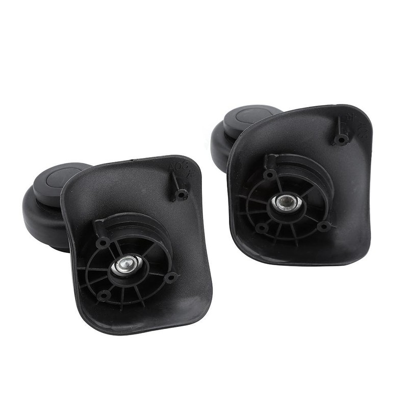2pcs Universal Wheel, Swivel Wheel, Black Bearing Wheels, Replacement Wheel