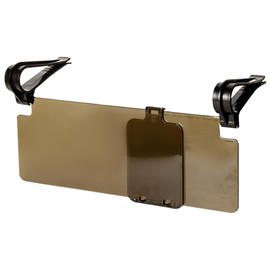 Anti-Glare Car Sun Visor Extender, 2 in 1 Day and Night Polarized Car Visor, Safety Driving Sunshade Extender Anti-Dazzle Sun Blocker Protect from Snow Blindness, Sunlight, UV Rays (1PC)