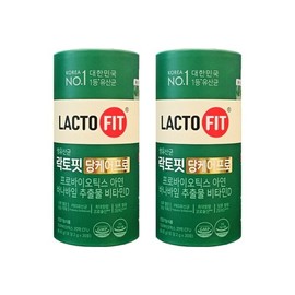 Chong Kun Dang Health Lacto Fit Dang Care Pro Live Lactobacillus 2g x 30 packets x 2 containers - BNS / 종근당건강 락토핏 당케어프로 생유산균 2g x 30포 x 2통 - BNS