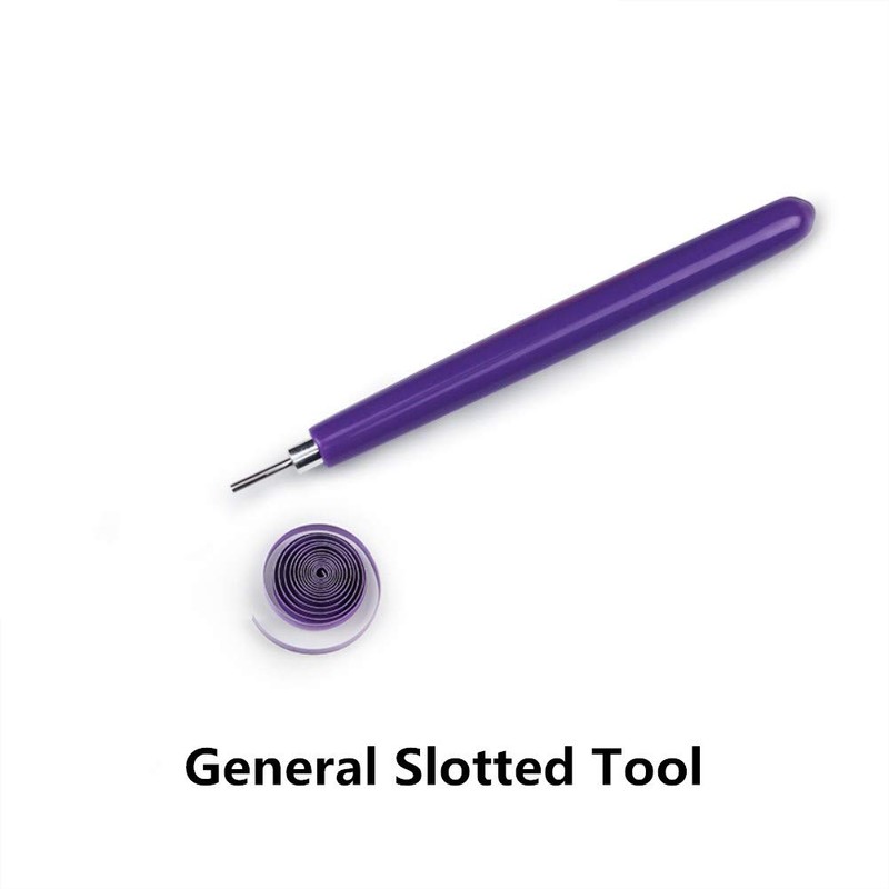 YURROAD Quilling Tool 6pcs Quilling Slotted Pen Multifunctional Quilling Tools