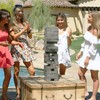 GoSports 5 ft Giant Wooden Toppling Tower - Includes Bonus