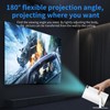 Mini Projector 1080P Support 4K ,game projector with controllers,retro game