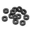 PATIKIL 12pcs M6 Rubber Flat Washers 6mm Inner Diameter 12mm