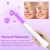 KAPASKI High Frequency Facial Wand 4-Piece Set, Facial Machine for