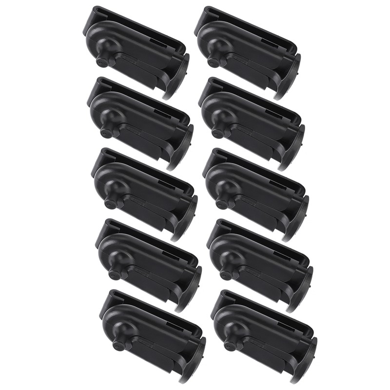10pcs Walkie Talkie Belt Clip Clamps Intercom Belt Back Clip