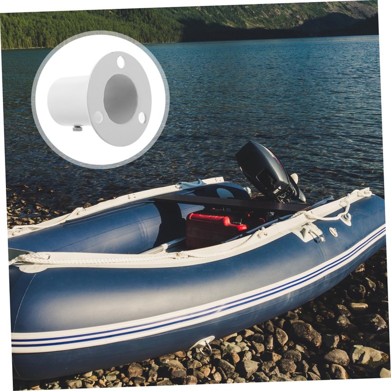 KOMBIUDA Stainless Steel Pool Ladder Flange Deck Attachment for Pool