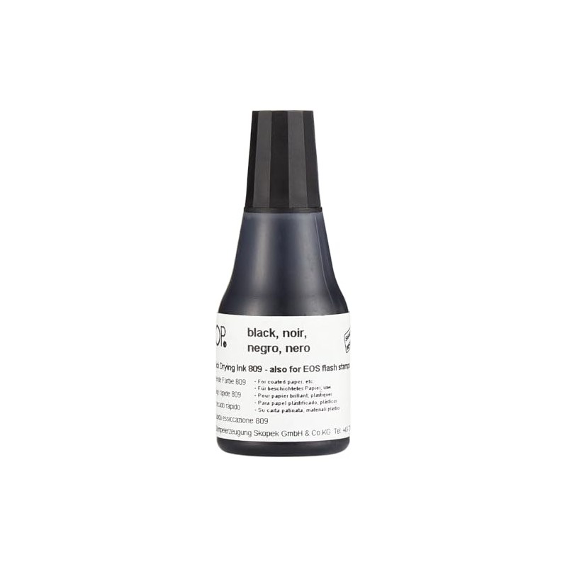 Colop Quick-drying stamp ink, black, 146228, 25 ml