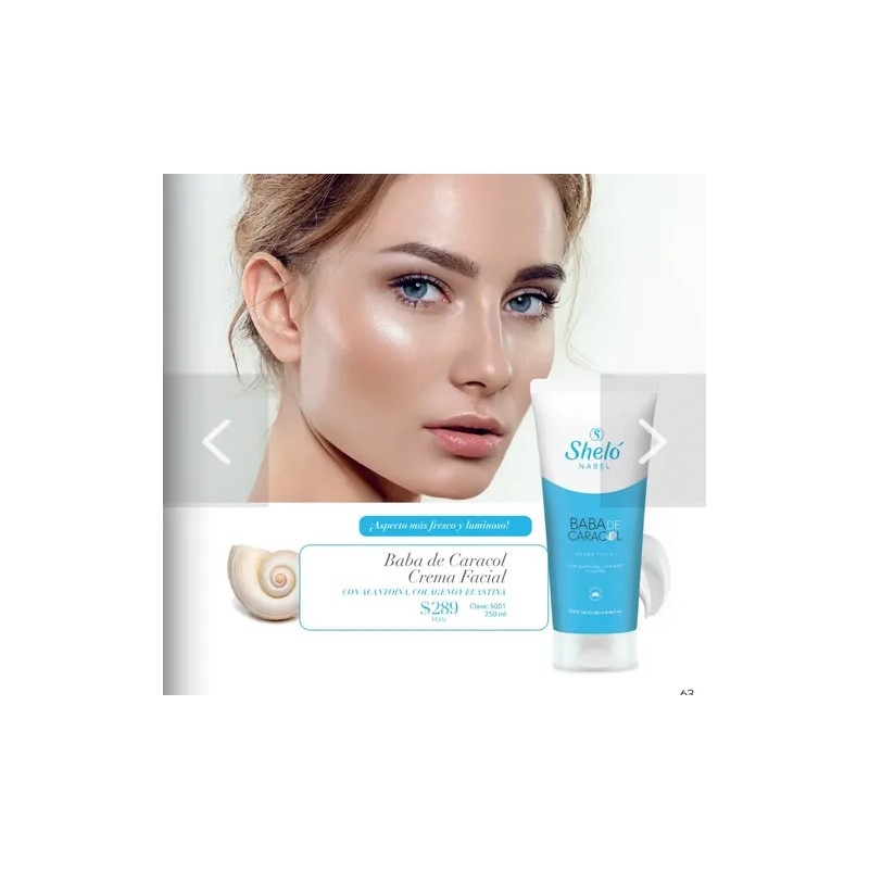 Baba De Caracol , Crema Facial, Manos, Shampoo