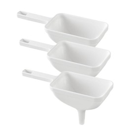 GRIRIW 3Pcs Canning Funnel Reusable Wine Funnel for Daily Use Easy Pour Household Accessory for Liquids and Bottling Tasks