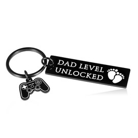 Stocking Stuffers for Husband, First Father's Day Gift for New Dad First Time Dad Pregnancy Announcement Gifts for First Time Dad Husband Dad to be from Wife Baby Reveal Keychain Gift for New Father