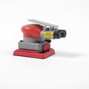 Pneumatic random orbital sander 3 x 4-inch light weight palm
