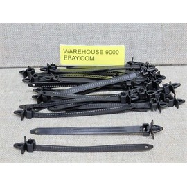 25 Cable Straps Compatible with Auveco 14298 Compatible with Honda:90672-SAO-0030 Compatible with Mazda:9928-91-053 Compatible with Universal