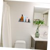ULDIGI 1Set Wall Mounted Storage Rack Practical Bathroom Floating Shelf