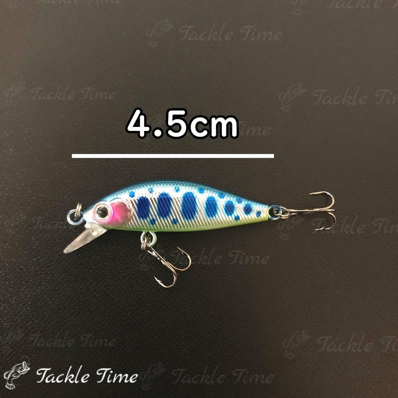 タックルタイム(TackleTime) トラウト ルアー シンキングミノー 渓流 ミノー 4.5g 5個セット 釣れる