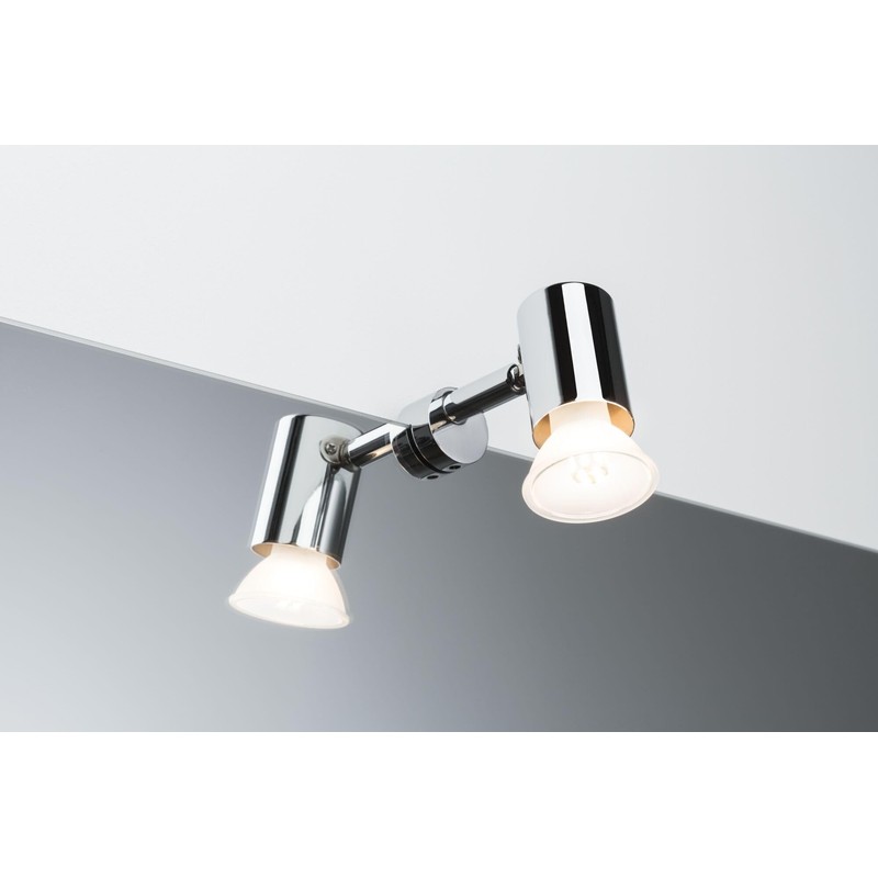 Paulmann Deckenleuchte Mintaka IP20 max 1x20W GU10 Chrom 230V Metall