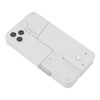 Soft Ball Shooting Toy Foldable Phone Shaped Long Range Ball