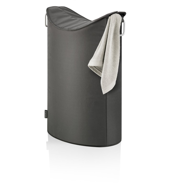 blomus 65384 Laundry Bin, Anthrocite