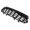 munirater Black Grille Front Bumper Upper and Lower Grill Kit