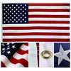 RFCO 3x5ft US American Flag Heavy Duty Embroidered Stars Sewn