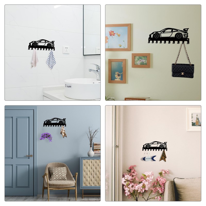 SUPERDANT Car Key Holder Wall Mount Race Car Key Hanger