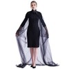 Wedding Cape Tulle Elven Cape Bridal Veils Wraps Cathedral Length,