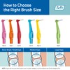 TePe Interdental Brush Angle - Orange 0.45mm by TePe Oral