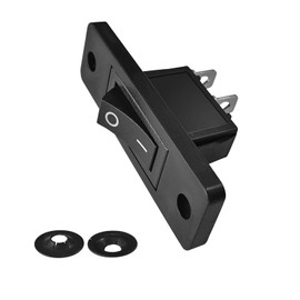 Fan Rocker Switch Fit for Whirlpool Jenn Air Cooktop, Stove, Range, 2 Wire, Replace 12200039