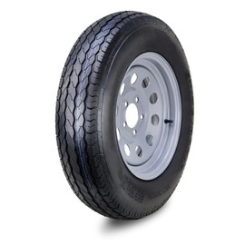 Free Country Trailer Tire Wheel Assembly ST205/75D14 6-Ply C 99L 5 Lug on 4.5" PCD Silver Mod Wheel