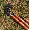 Brass Walking Cane Fisted Walking Stick Fist Cane Carved Walking