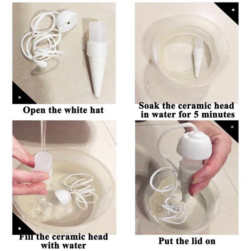 6PCS Plant Self Watering Spikes - Self-Watering Plant Stakes Automatic