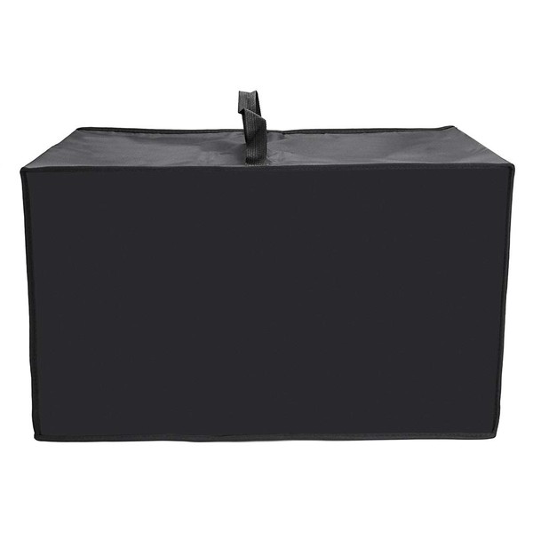 OwnMy - Funda protectora para horno de microondas (resistente al calor, resistente al agua, a prueba de polvo), color negro