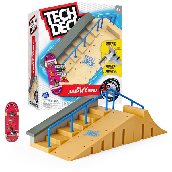 Tech Deck, Jump N’ Grind X-Connect Park Creator, Customizable and