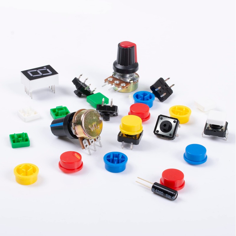 Smraza Electronics Component Kit for Arduino with Power Supply Module,
