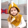 Sumolux Baby Kids Winter Warm Dinosaur Knitted Hats for 3-10T