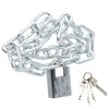80cm Bicycle Chain Lock, Durable Padlock and Chain, Security Chain