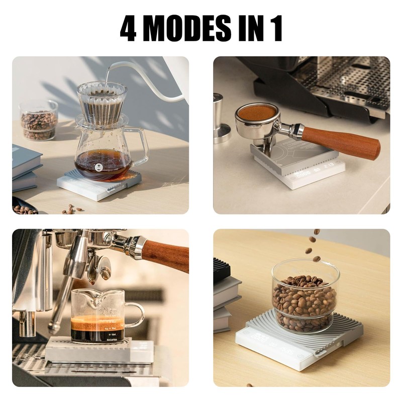 TIMEMORE Basic Mini Coffee Scale, Multifunction Electronic Espresso Scale, Weigh