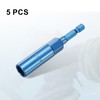 HARFINGTON 5pcs Nut Driver 10mm Hex Drive Socket CR-V Steel