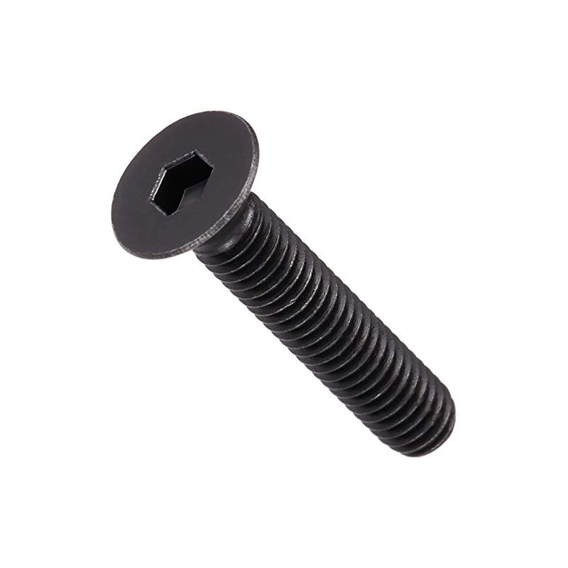 TRUSCO B73-0630 Countersunk Bolt with Hex Hole, Black Dye, Full