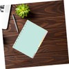 COHEALI 5pcs Plastic Partition Board File Dividers Paper Index Divider