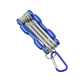 Homiladi Allen Key Set | Folding Security Torx Key Set | Allen Key Screwdriver Set | Professional Hex Key Set with Tamper Proof Holes for Home DIY Repair （8PC*6 * 1.5-6