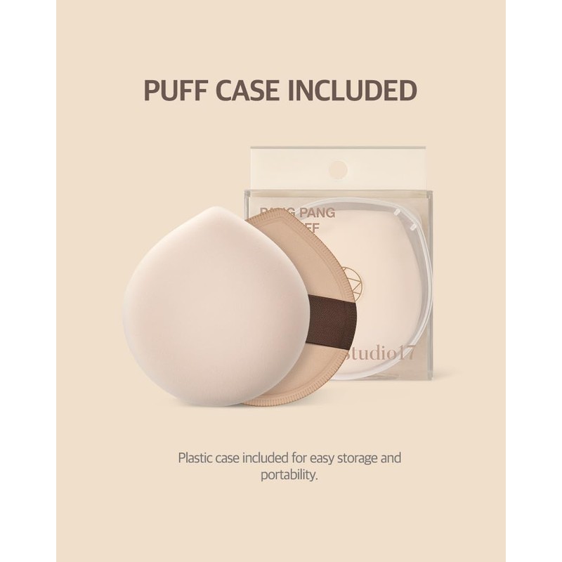 STUDIO17 Pang Pang Makeup Powder Puff 1 Pc | Big