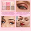 Paletas De Sombras De Ojos Varios Tonos Color De La