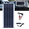 8W Solar Panel Kit Flexible Bendable Monocrystalline Portable Solar Battery