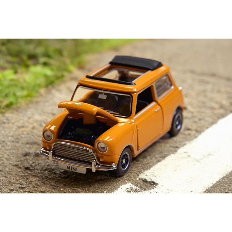 Tiny City 1/50 Mini Cooper Brown Diecast Car
