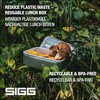 SIGG 8698.00 Food Storage Container Box Rectangular Black, Grey 1