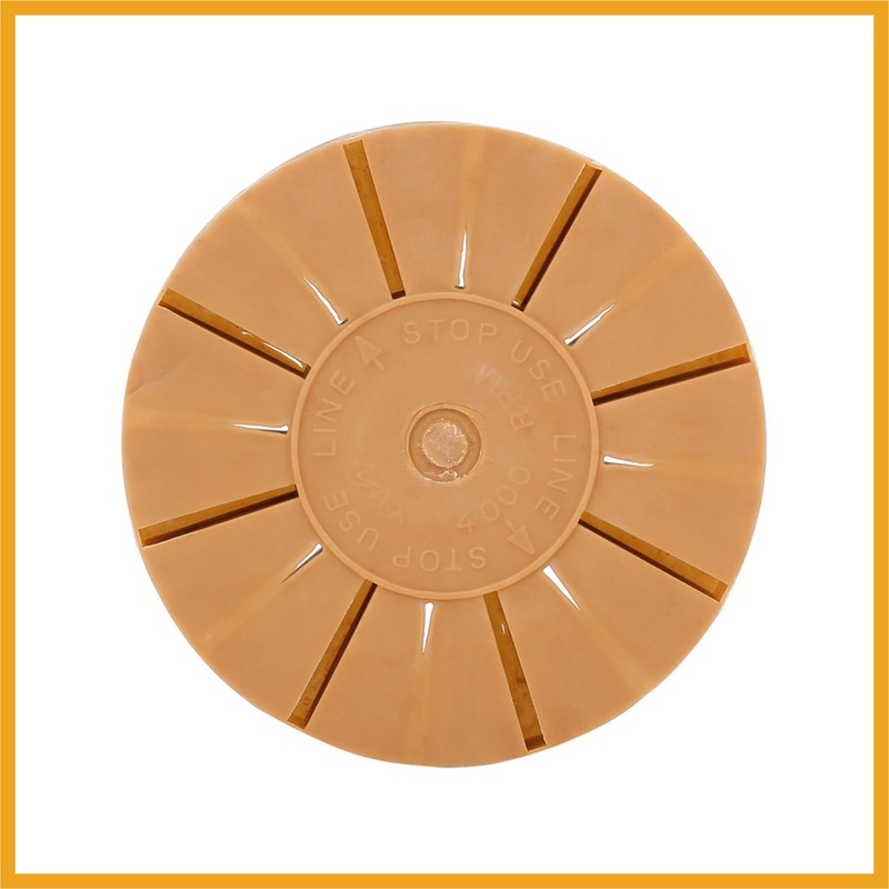 Partuto 3.5" Car Rubber Eraser Wheel Decal Removal with Drill